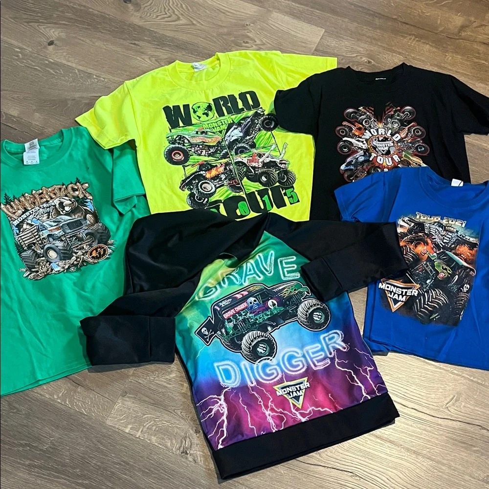 Kids Graphic T-Shirts - Multicolor - Picture 1 of 6